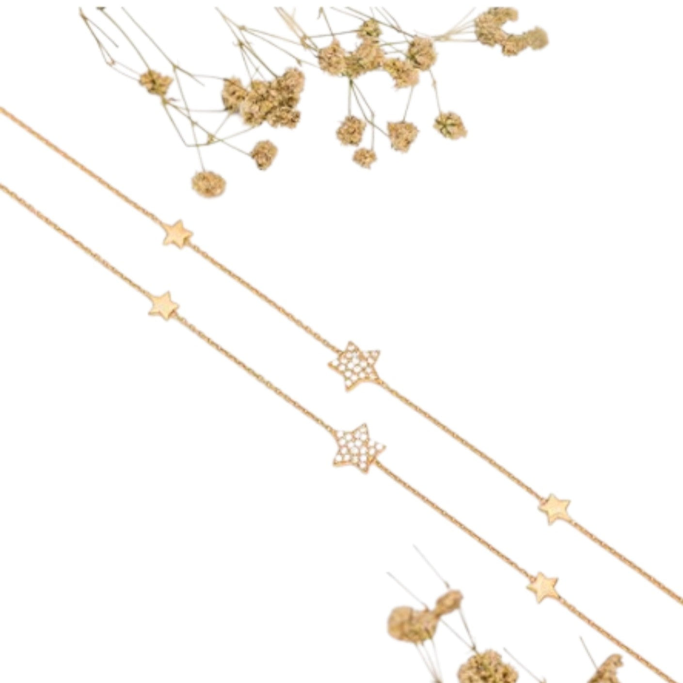 Star Drop 925 Sterling Silver Anklet By Kesardeep Impex For Women